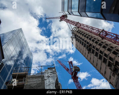 Der alte Londoner Börse abgebaut in der City of London Stockfoto