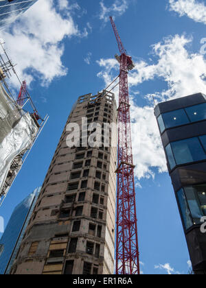 Der alte Londoner Börse abgebaut in der City of London Stockfoto