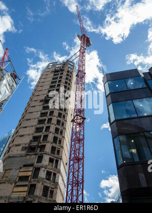 Der alte Londoner Börse abgebaut in der City of London Stockfoto