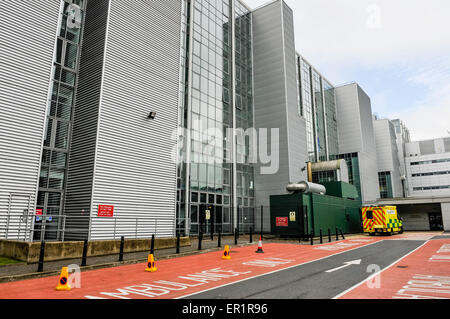 Belfast, Nordirland. 25. Mai 2015- Notaufnahme Abteilung des Royal Victoria Hospital. Bildnachweis: Stephen Barnes/Alamy Live-Nachrichten Stockfoto