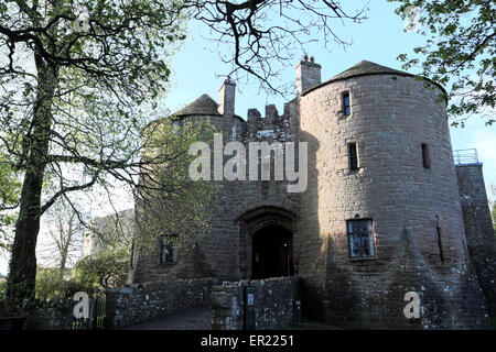 St Briavels Schloss jetzt ein YHA Hostel am Rande des Waldes von Dean, in Gloucestershire, England, UK KATHY DEWITT Stockfoto