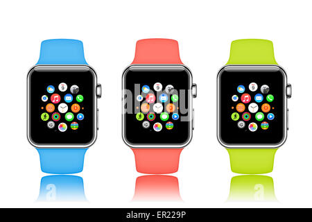 Apple Watch Smartwatch Smartwatch iwatch Stockfoto