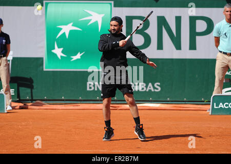 23.05.2015. Roland Garros, Paris, Frankreich. French Open Tennis Championships.  Cyril Hanouna Stockfoto