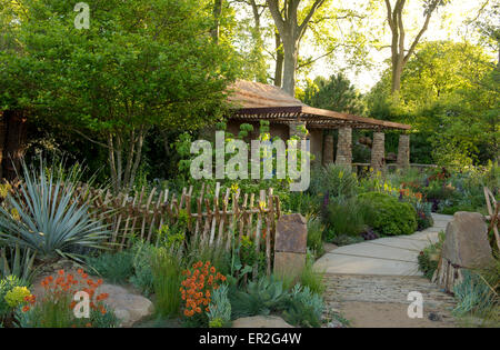 Die Sentebale-Hoffnung in Anfälligkeit Garten entworfen von Matt Keightly auf der Chelsea Flower Show, London, UK 2015. Stockfoto