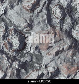 Nahtlose Stein Gelände Hintergrund Stockfoto