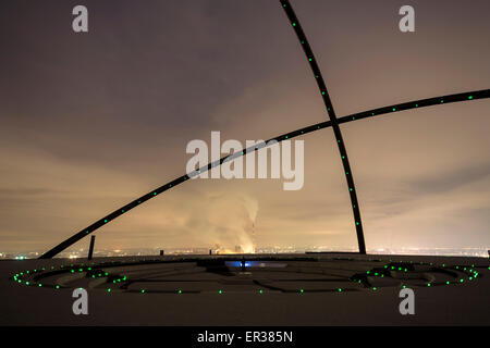 Europa, Deutschland, Nordrhein-Westfalen, Ruhrgebiet, Herten, den 50 Meter hohen Bögen der Horizont-Observatorium auf dem Heap Hohe Stockfoto