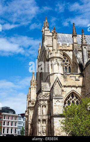 Exeter Kathedrale Exeter CathedralExeter CathedralExeter Kathedrale Exeter Kathedrale Exeter Domorgel Regensburger Domspatzen Exete Stockfoto
