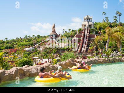 Wasserpark Siam Park auf Teneriffa, Kanarische Inseln, Spanien Stockfoto