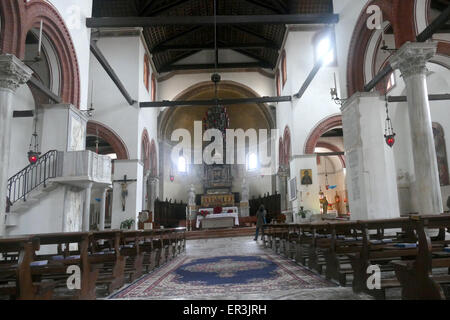 Alt-katholischen Kirche. Lagune von Venedig. Murano. 6. Februar 2015. Stockfoto