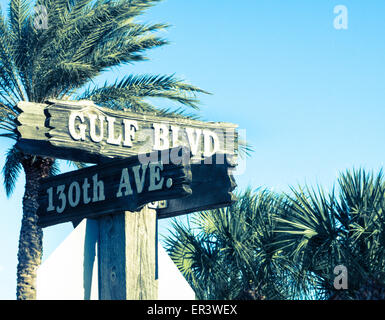 John's Pass Village, Madeira Beach, Florida Stockfoto