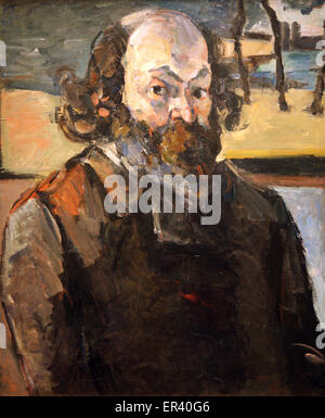 Paul Cezanne - Portrait de l'artiste (Selbstporträt). 1875 Stockfoto