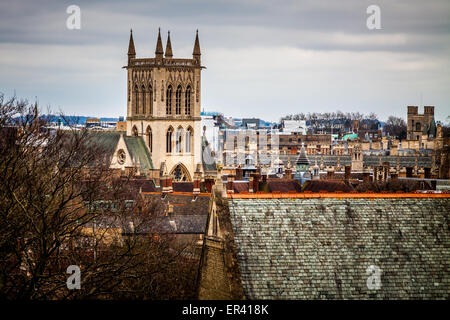 Alten Divinity School am St. Johns College in Cambridge Stockfoto