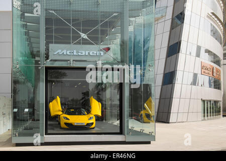 McLaren-Autohaus in Manama, Königreich von Bahrain Stockfoto