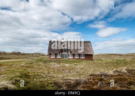 Traditionelles Haus in Sonderho auf Fano in Dänemark Stockfoto