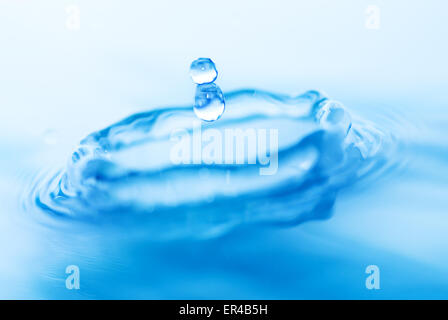 Spritzwasser (flachen DoF) Stockfoto