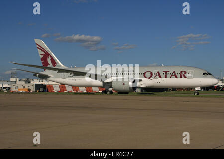 KATAR 787 DREAMLINER Stockfoto