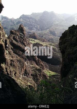 Malerische Landschaft von Teneriffa Stockfoto