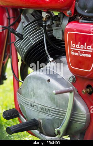 1950er Jahre Moto Guzzi Lodola Gran Turismo Motorrad Stockfoto