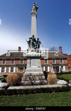 Historische Philipse Manor Hall Yonkers New York Stockfoto