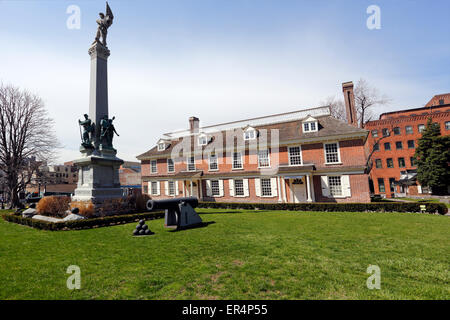 Historische Philipse Manor Hall Yonkers New York Stockfoto