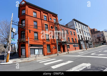 Wells Avenue Yonkers New York Stockfoto