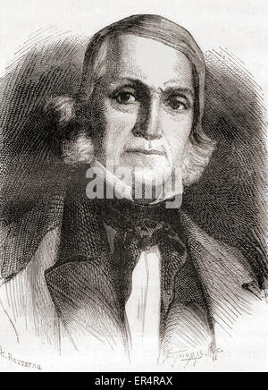 Jean-François Sudre, 1787 –1862.  Französischer Violinist, Komponist und Musikpädagoge. Stockfoto