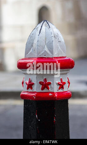 Das Monument nr Bank Station City von London Stockfoto