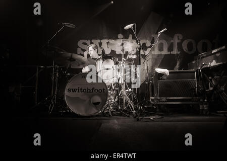 Switchfoot spielen die flüssigen Zimmer Edinburgh 2015 Stockfoto