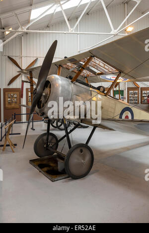 1916 Sopwith Pup, der Shuttleworth Collection alt Warden Aerodrome, Bedfordshire Stockfoto