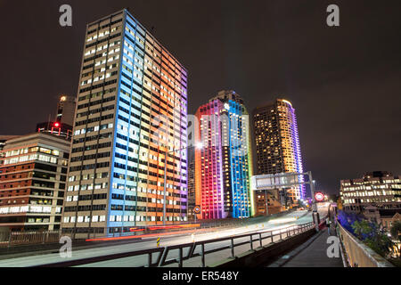 Sydney, Australien. 26. Mai 2015. Während vivid Sydney Festival 2015 Credit: combre Stephane Stockfoto