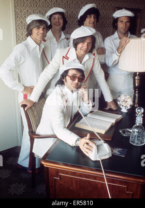 RUBETTES UK-pop-Gruppe im Jahre 1974 Stockfoto