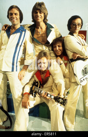 RUBETTES UK-pop-Gruppe im Jahre 1974 Stockfoto