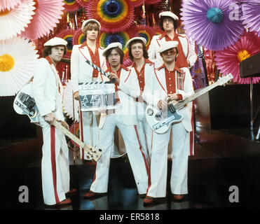 RUBETTES UK-pop-Gruppe im Jahre 1974 Stockfoto