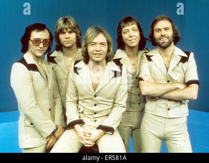 RUBETTES UK-pop-Gruppe im Jahre 1974 Stockfoto