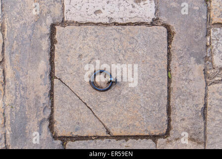 Alte Mauer aus Jerusalem Stein Stockfoto