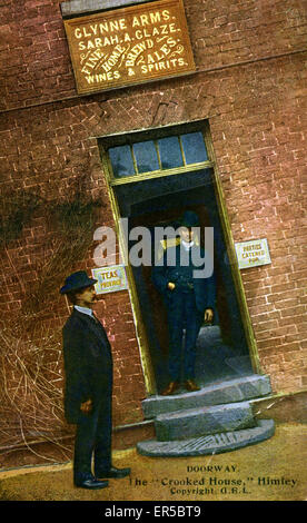 Der Crooked House Pub, Himley, Staffordshire Stockfoto