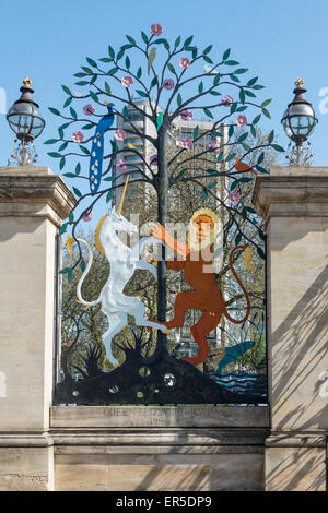 Queen Elizabeth Gate, Hyde Park, City of Westminster, London, England, Vereinigtes Königreich Stockfoto