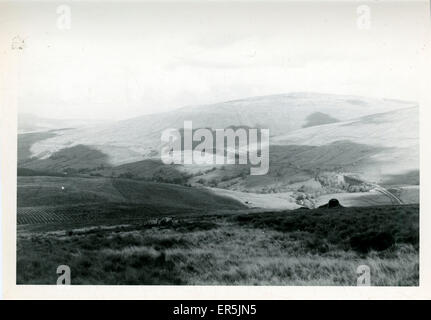 Settle-Carlisle Railway - Oberhalb Des Blea Moor Tunnels, Yorkshire Stockfoto