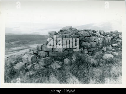 Settle-Carlisle Railway - Oberhalb Des Blea Moor Tunnels, Yorkshire Stockfoto