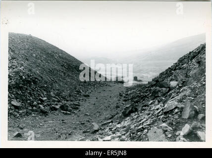 Settle-Carlisle Railway - Oberhalb Des Blea Moor Tunnels, Yorkshire Stockfoto