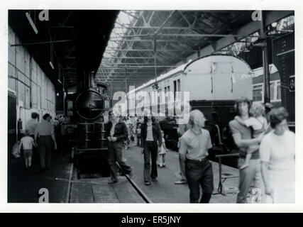 Original York Railway Museum, Yorkshire Stockfoto