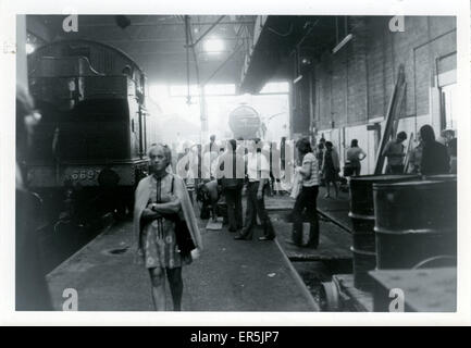 Original York Railway Museum, Yorkshire Stockfoto