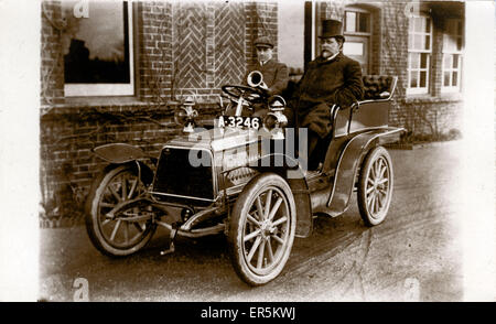 Panhard et Levassor Vintage Car/Voiture Ancienne, England Stockfoto