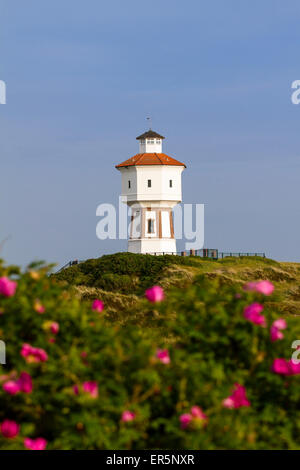 Wasserturm, Wahrzeichen, Insel Langeoog, Nordsee, Ostfriesischen Inseln, Ostfriesland, Niedersachsen, Deutschland, Europa