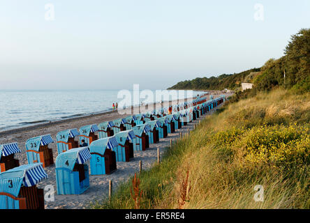 Ostsee-Strand, Seaside Resort Rerik, Mecklenburg-Western Pomerania, Deutschland Stockfoto
