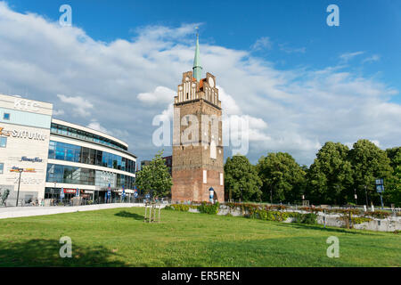 Kroepelin Tor, Hansestadt Rostock, Mecklenburg-Western Pomerania, Deutschland Stockfoto