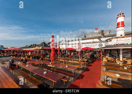 Fisch stand, List, Sylt, Schleswig-Holstein, Deutschland Stockfoto