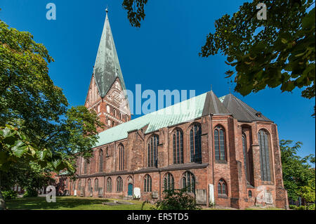 Kirche St. Johannis in Lüneburg, Niedersachsen, Deutschland Stockfoto