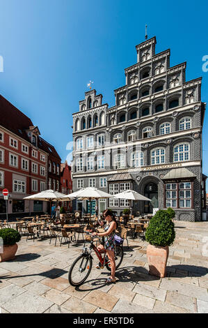 Industrie und Handelskammer Gebäude, Am Sande, Lüneburg, Niedersachsen, Deutschland Stockfoto