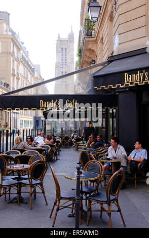 Cafe, Brasserie, Paris, Frankreich, Europa Stockfoto